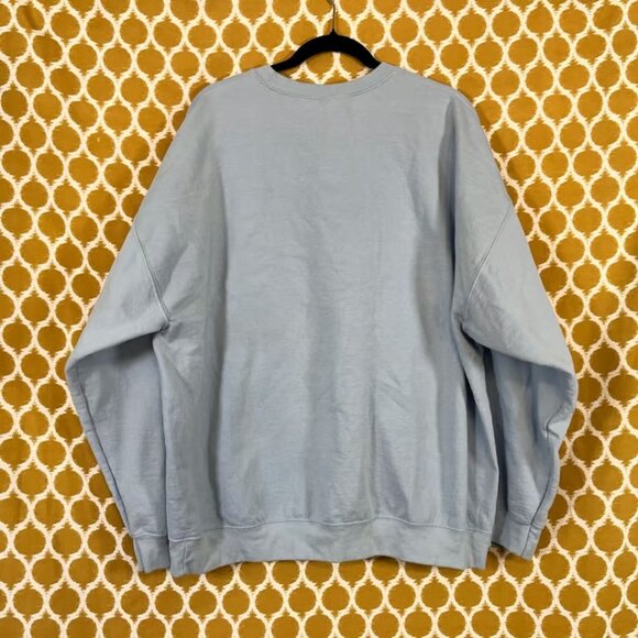 Taylor Swift God Save The Queen Baby Blue Crewneck Sweatshirt XXL - Picture 3 of 5